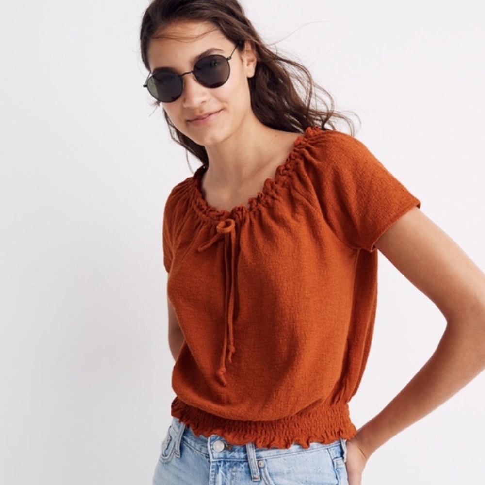 Madewell Texture & Thread Top